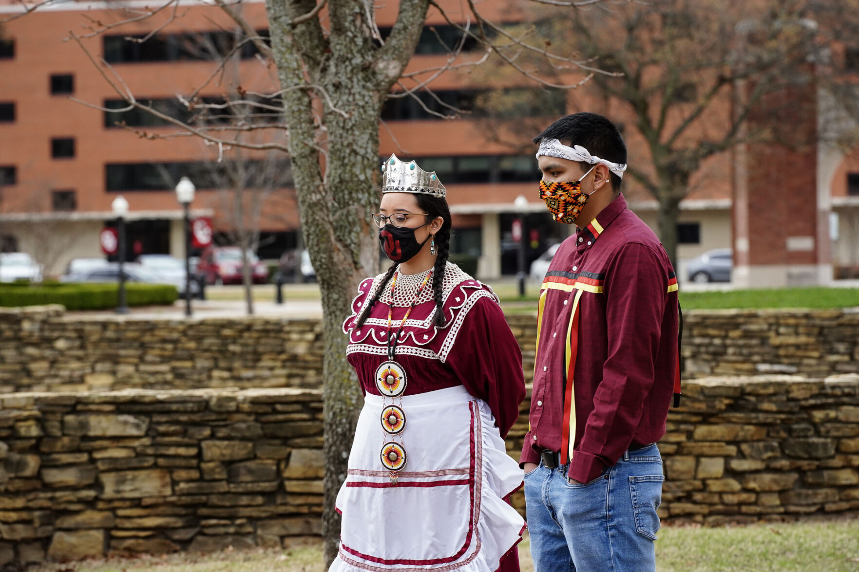 Celena George and Adarius Begay
